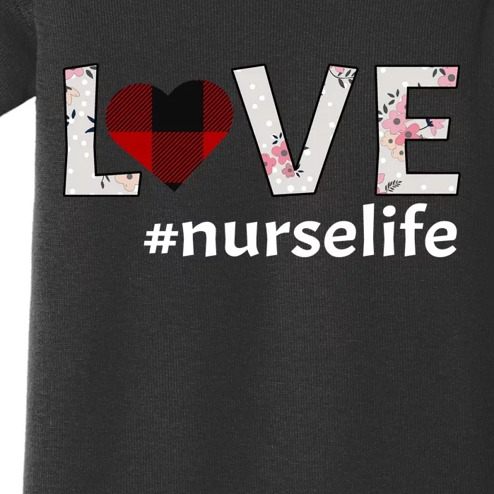 Love Nurse life Baby Bodysuit