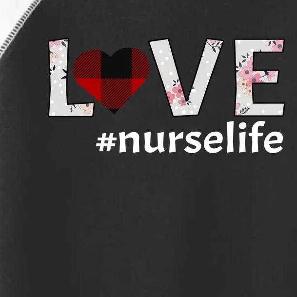 Love Nurse life Toddler Fine Jersey T-Shirt