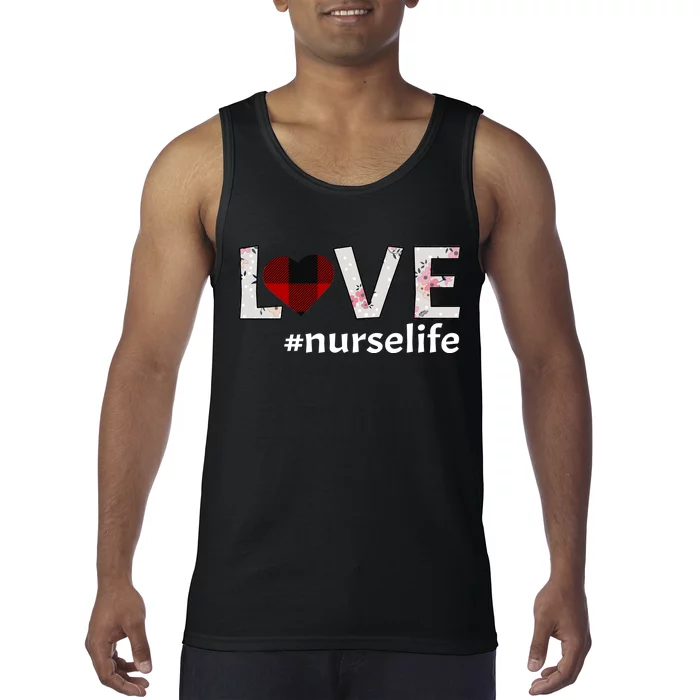 Love Nurse life Tank Top