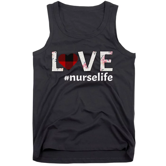 Love Nurse life Tank Top