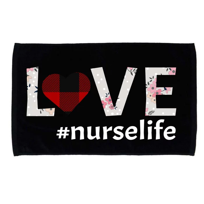 Love Nurse life Microfiber Hand Towel