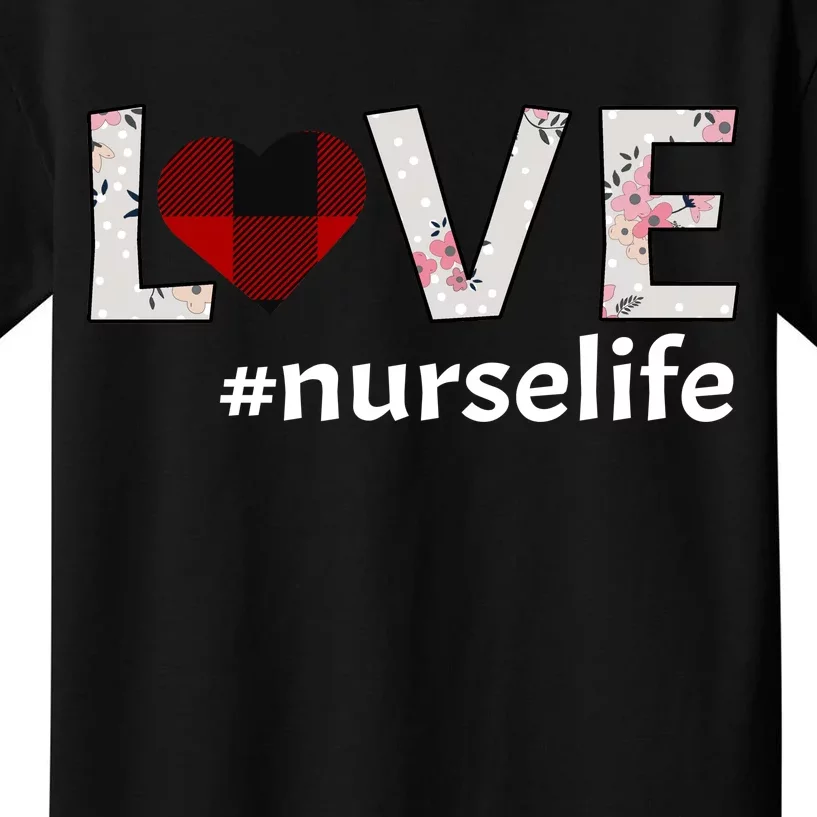 Love Nurse life Kids T-Shirt