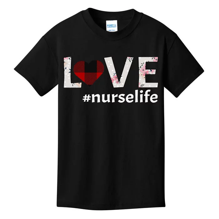 Love Nurse life Kids T-Shirt