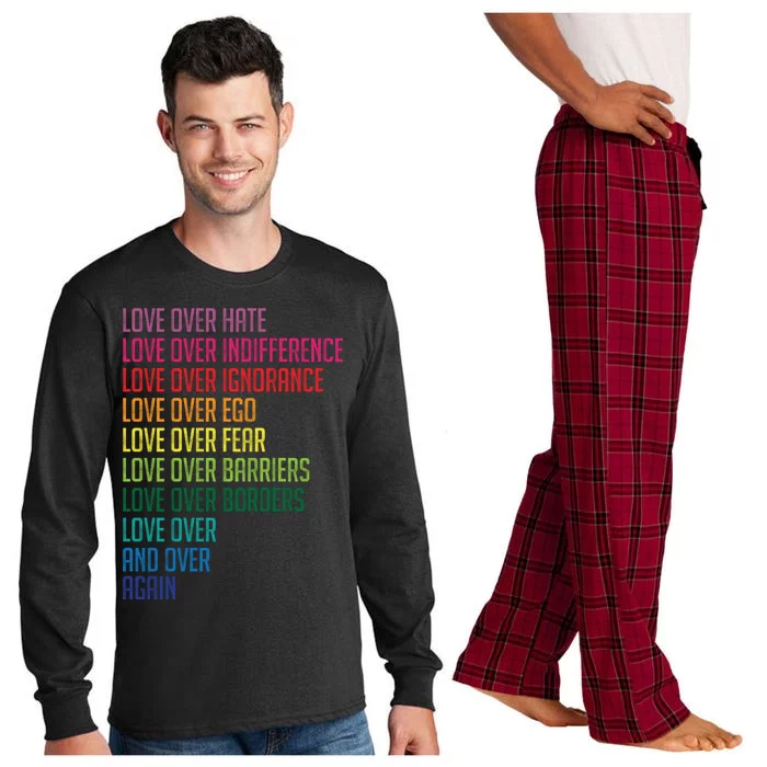 Love Over Everything Long Sleeve Pajama Set