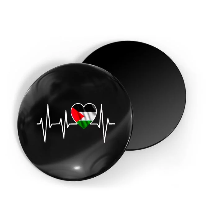 Love Pakistan Flag Heartbeat Pulse Magnet