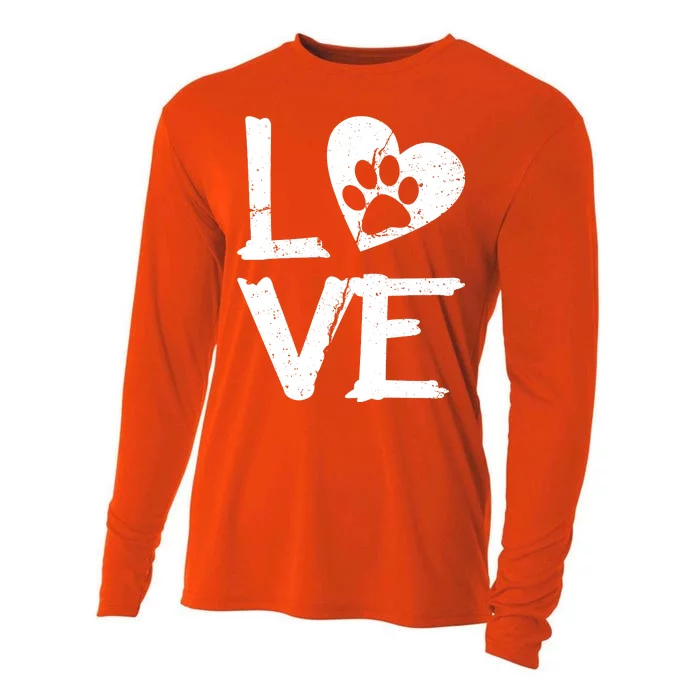 Love Paw In Heart Cooling Performance Long Sleeve Crew