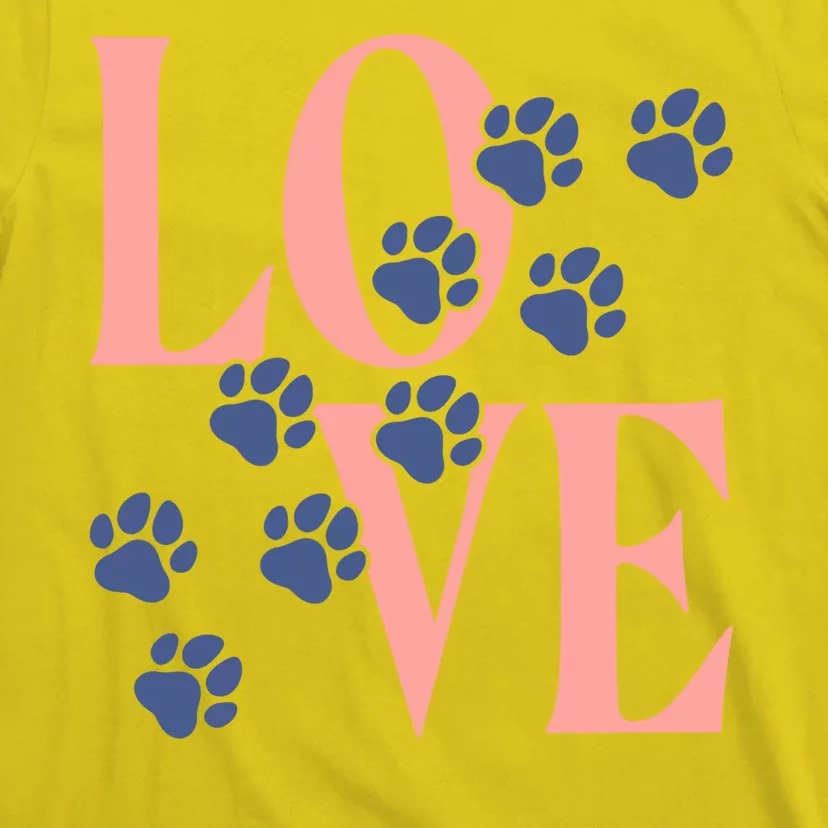 Love Paw Print T-Shirt