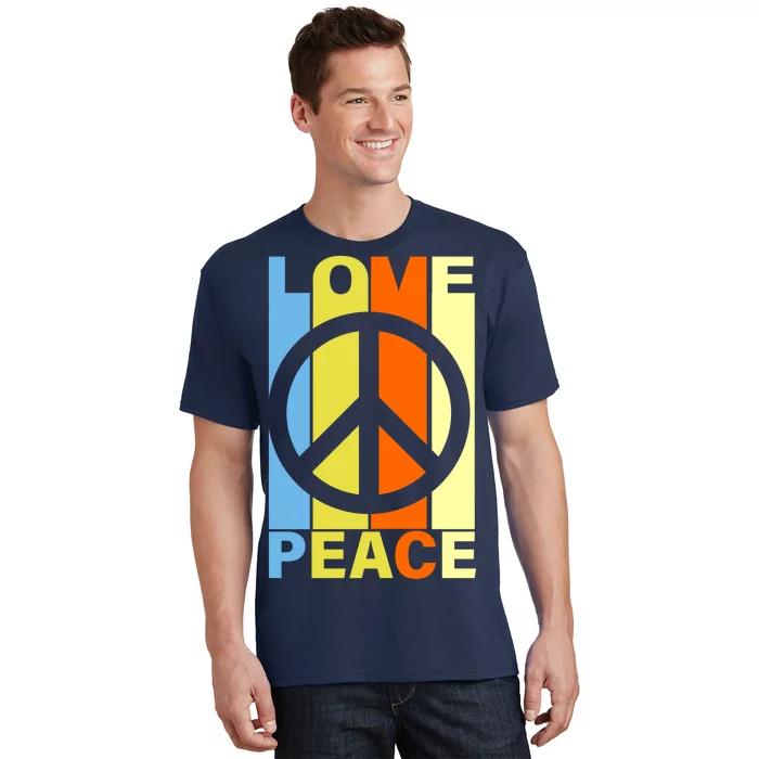 Love Peace Hippie Retro T-Shirt