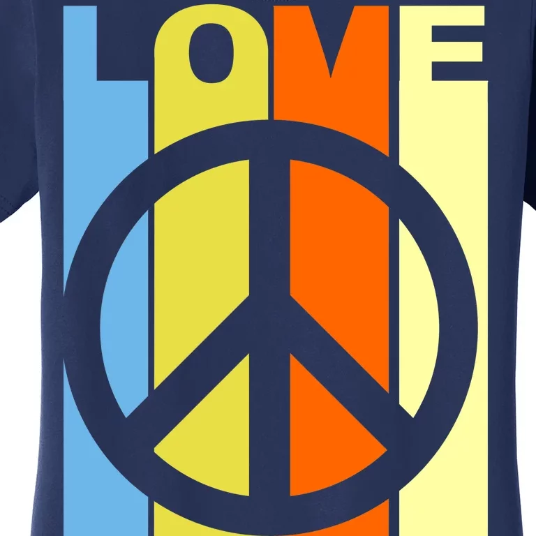 Love Peace Hippie Retro Women's T-Shirt