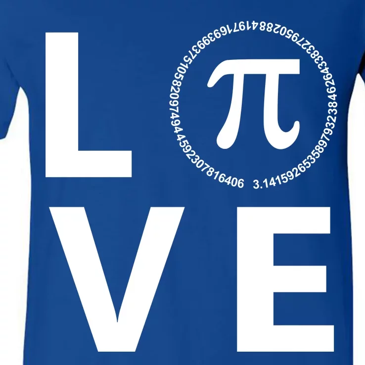 Love Pi Day 3.14 March 14th Math Geek V-Neck T-Shirt