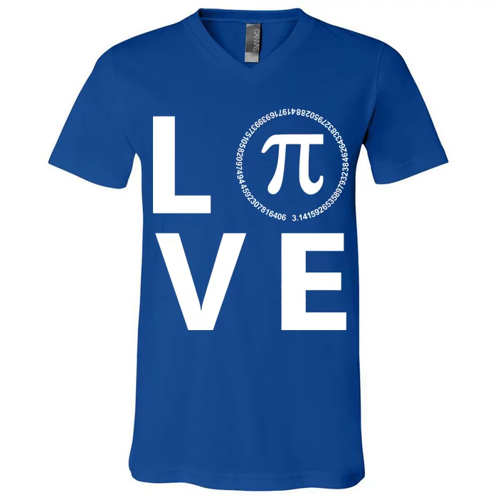 Love Pi Day 3.14 March 14th Math Geek V-Neck T-Shirt