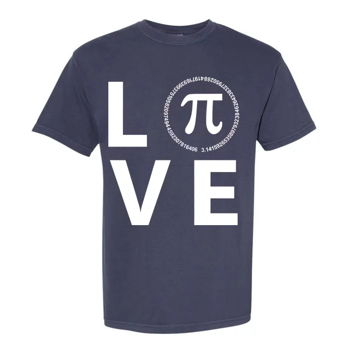 Love Pi Day 3.14 March 14th Math Geek Garment-Dyed Heavyweight T-Shirt