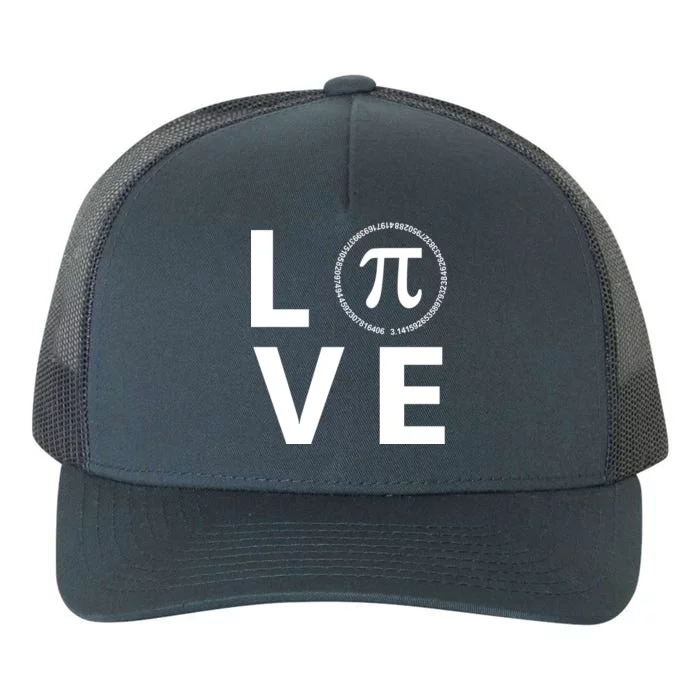 Love Pi Day 3.14 March 14th Math Geek Yupoong Adult 5-Panel Trucker Hat