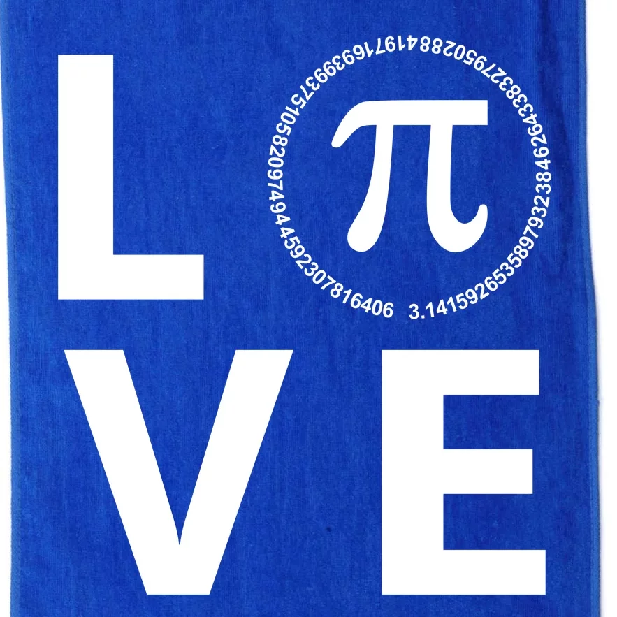 Love Pi Day 3.14 March 14th Math Geek Platinum Collection Golf Towel