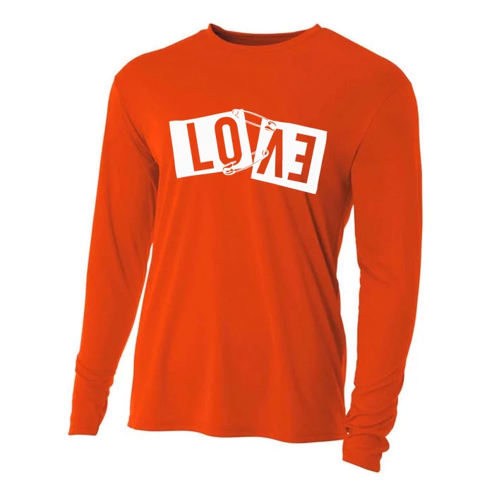 Love Pinned Cool Style Cooling Performance Long Sleeve Crew