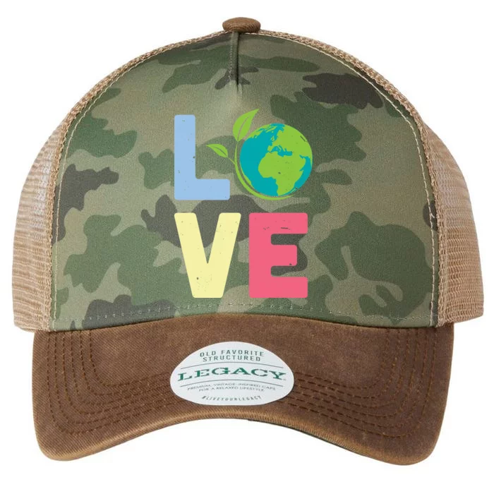 Love Planet Earth Day Legacy Tie Dye Trucker Hat