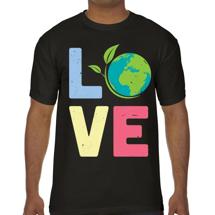 Love Planet Earth Day Comfort Colors T-Shirt