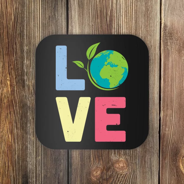 Love Planet Earth Day Coaster