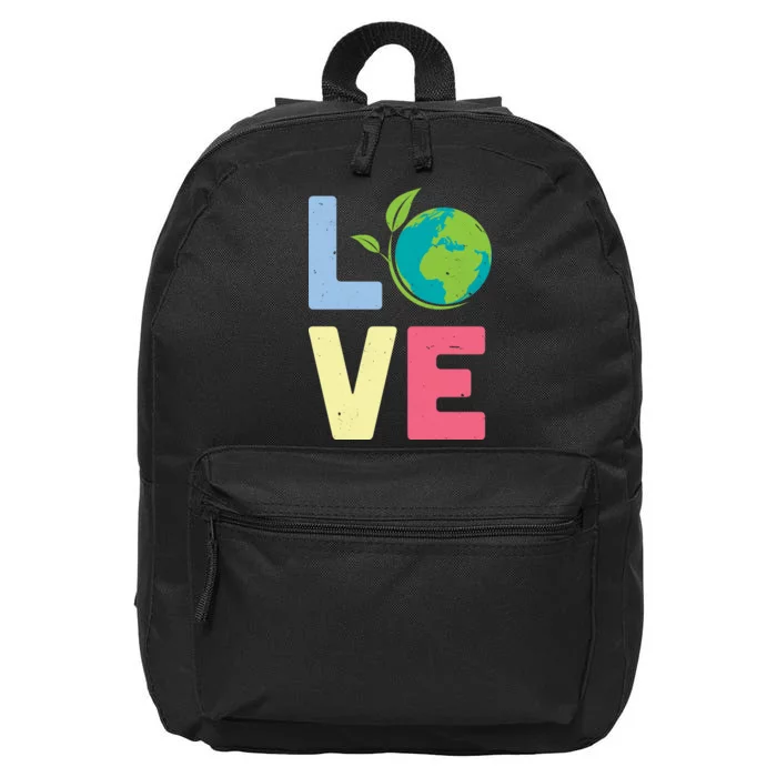 Love Planet Earth Day 16 in Basic Backpack