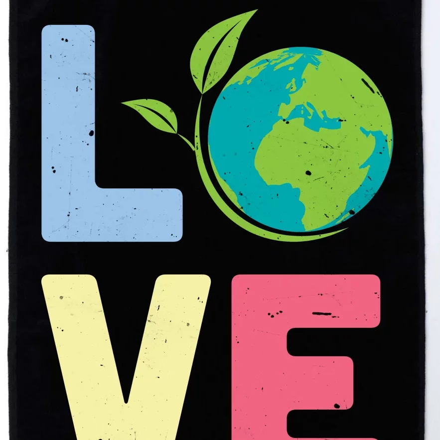 Love Planet Earth Day Platinum Collection Golf Towel