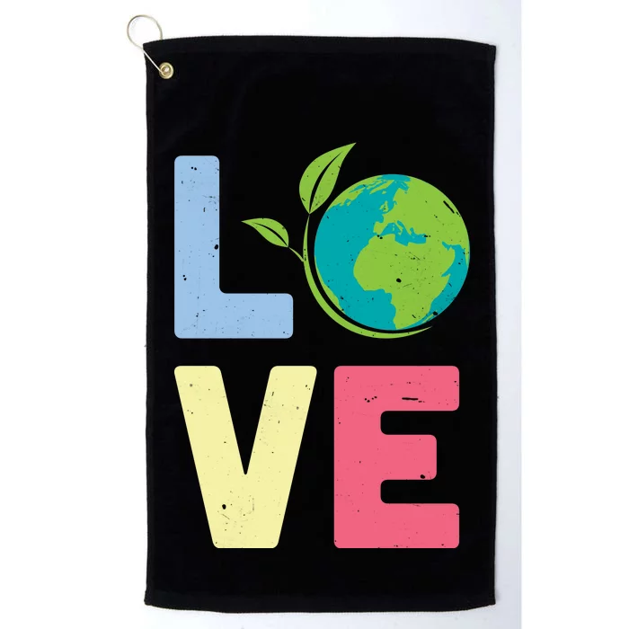 Love Planet Earth Day Platinum Collection Golf Towel