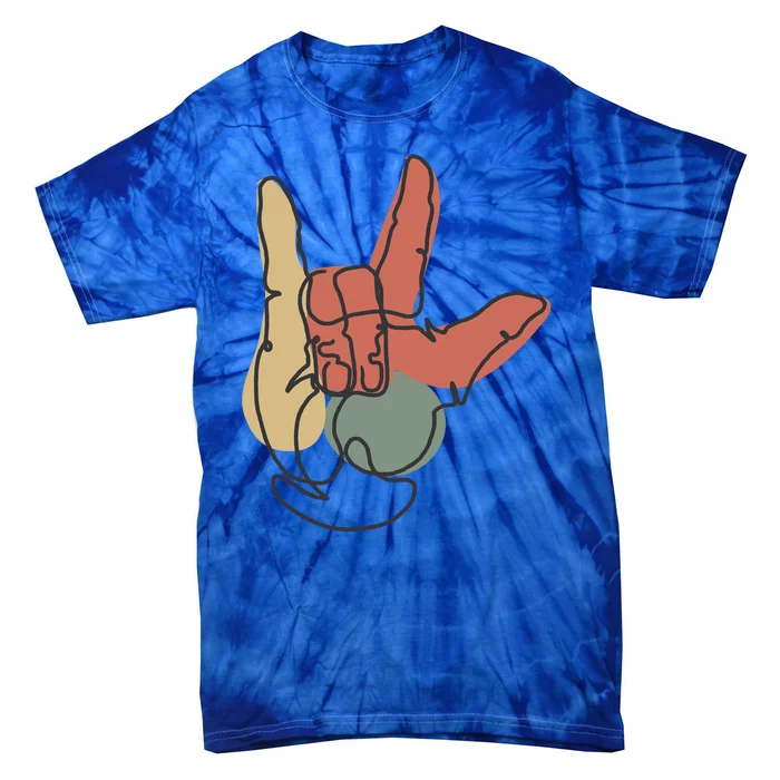 Love Sign Language Tie-Dye T-Shirt