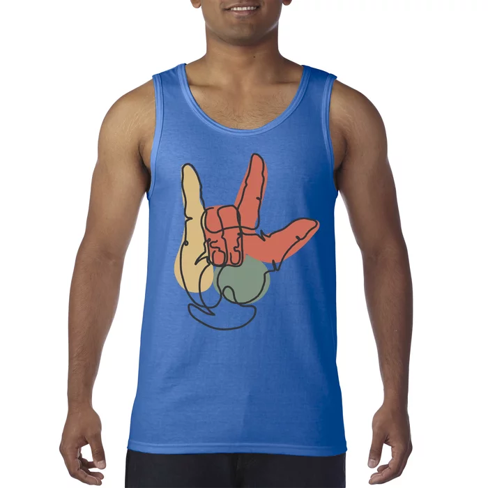 Love Sign Language Tank Top