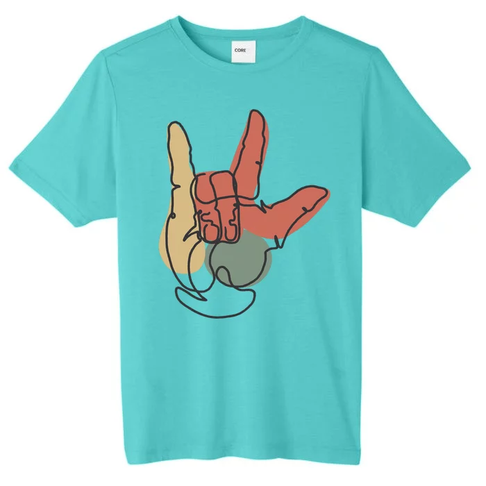 Love Sign Language ChromaSoft Performance T-Shirt