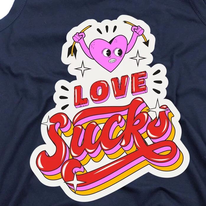 Love Sucks Funny Valentine's Day Tank Top