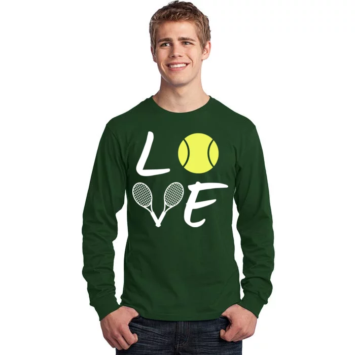 Love Tennis Tall Long Sleeve T-Shirt