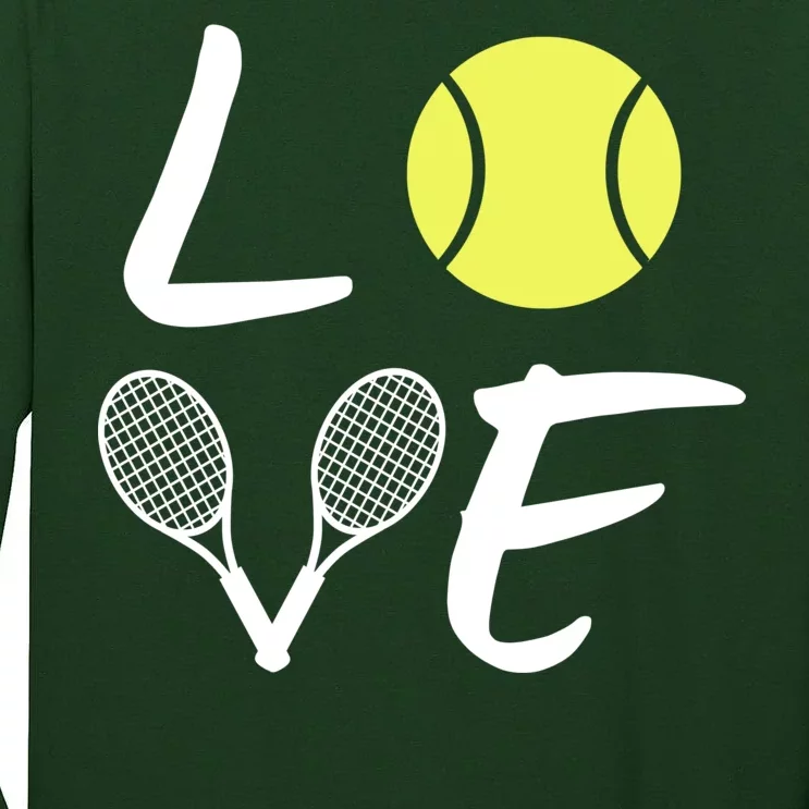 Love Tennis Tall Long Sleeve T-Shirt