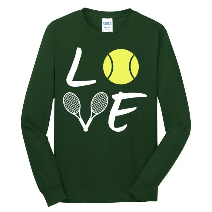 Love Tennis Tall Long Sleeve T-Shirt