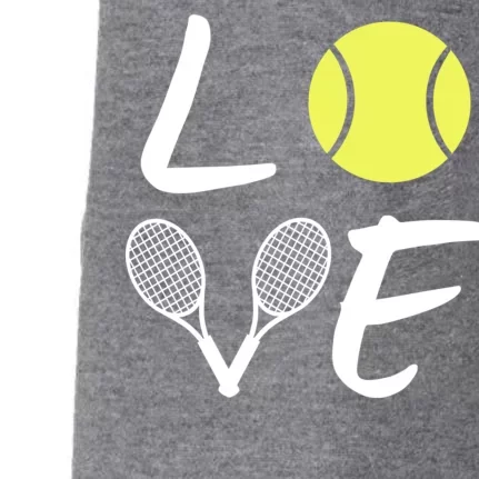 Love Tennis Doggie 3-End Fleece Hoodie