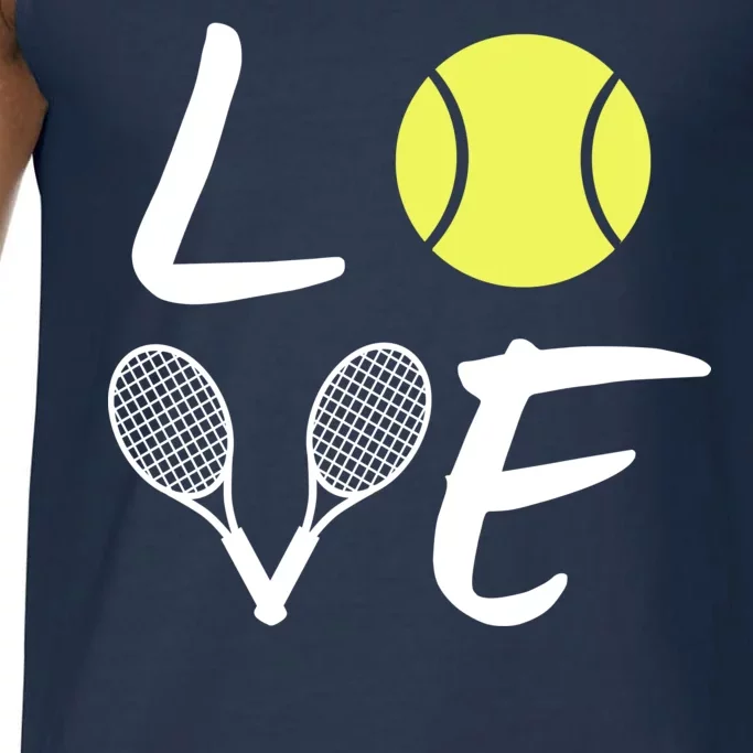 Love Tennis Comfort Colors® Tank Top