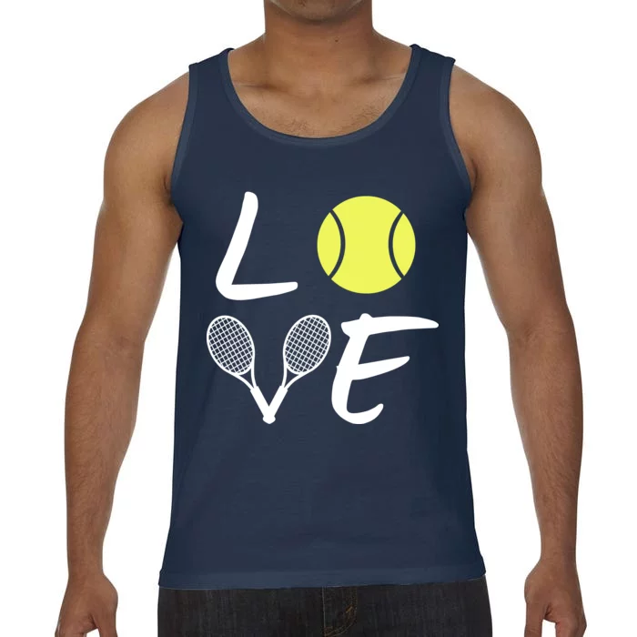 Love Tennis Comfort Colors® Tank Top