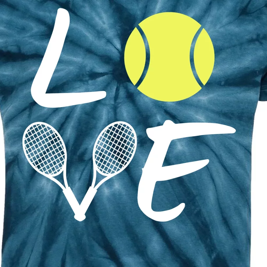 Love Tennis Kids Tie-Dye T-Shirt