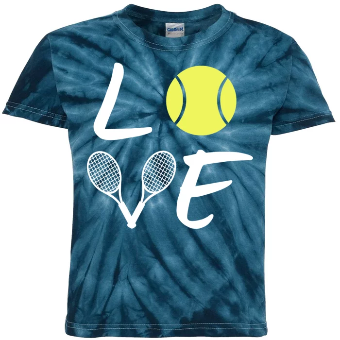 Love Tennis Kids Tie-Dye T-Shirt