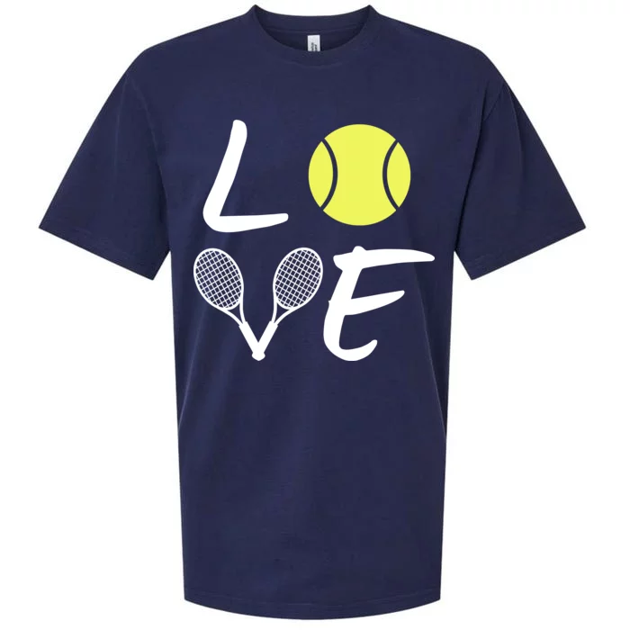 Love Tennis Sueded Cloud Jersey T-Shirt