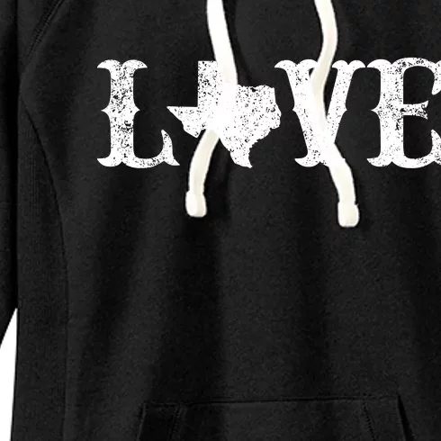 Love Texas Women's Fleece Hoodie