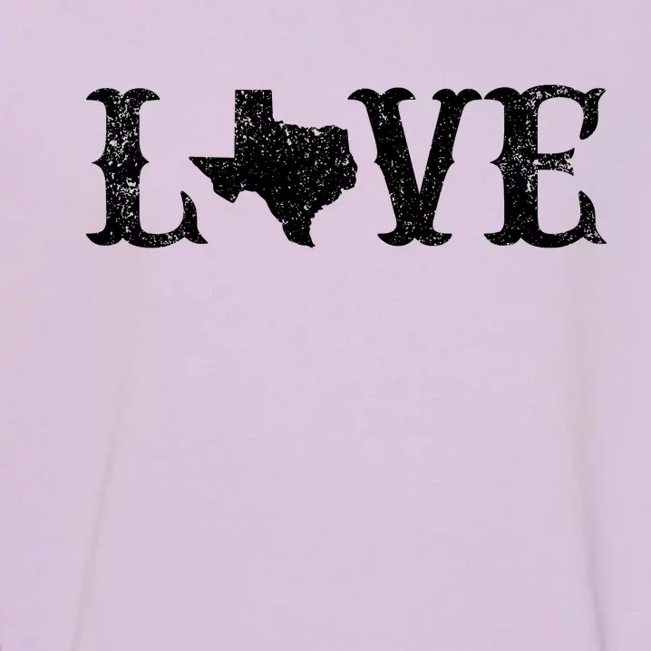 Love Texas Garment-Dyed Sweatshirt