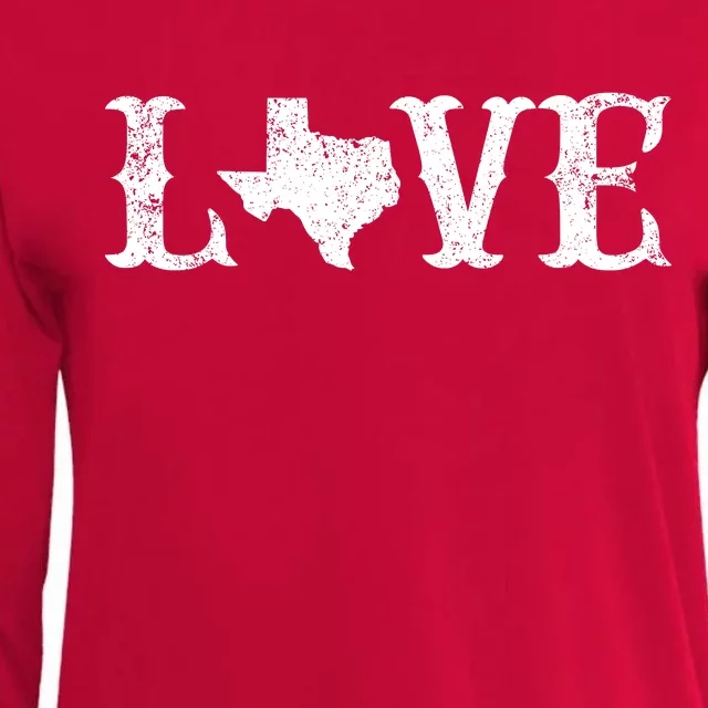 Love Texas Womens Cotton Relaxed Long Sleeve T-Shirt