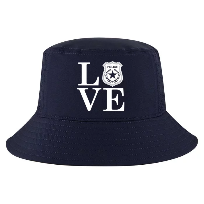 Love The Police Cool Comfort Performance Bucket Hat