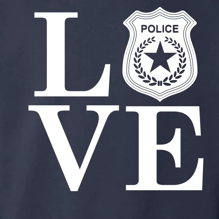 Love The Police Toddler Hoodie