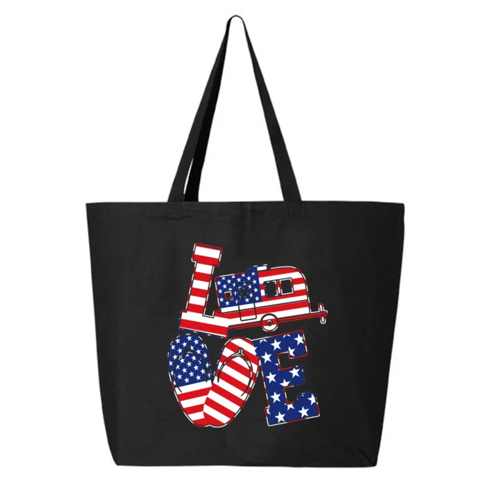 Love USA Camping 25L Jumbo Tote