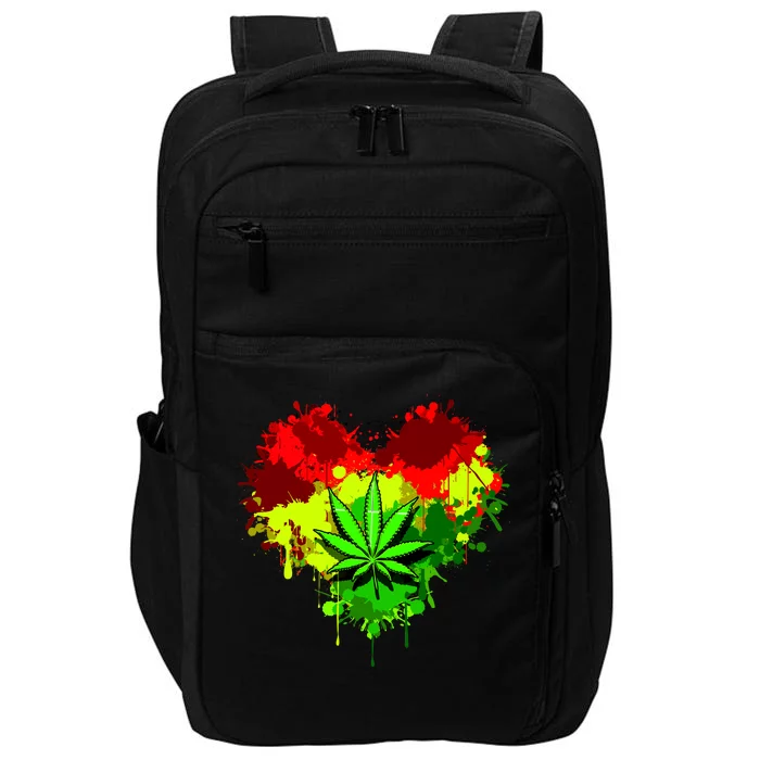 Love Weed Medical Marijuana Impact Tech Backpack