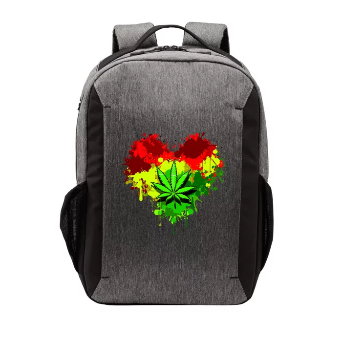 Love Weed Medical Marijuana Vector Backpack