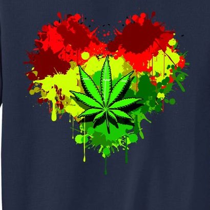 Love Weed Medical Marijuana Tall Sweatshirt