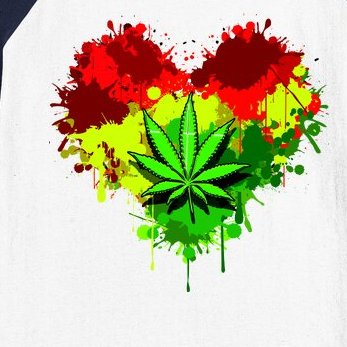 Love Weed Medical Marijuana Baseball Sleeve Shirt