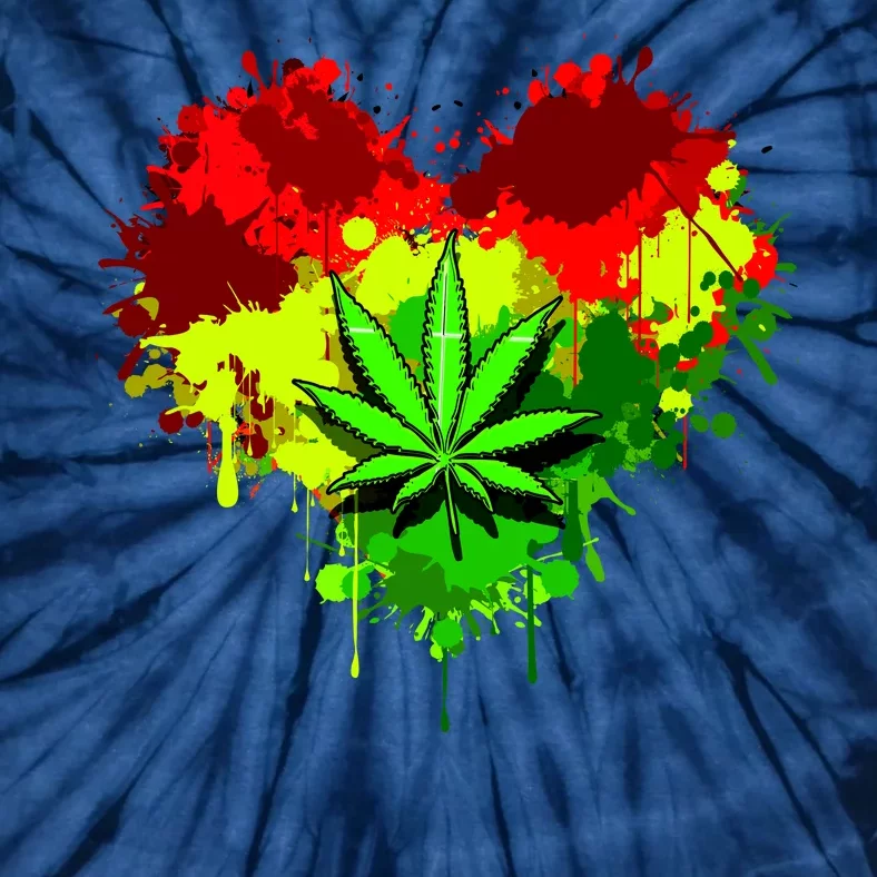 Love Weed Medical Marijuana Tie-Dye T-Shirt | TeeShirtPalace