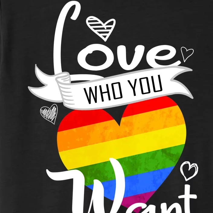 Love Who You Want ChromaSoft Performance T-Shirt